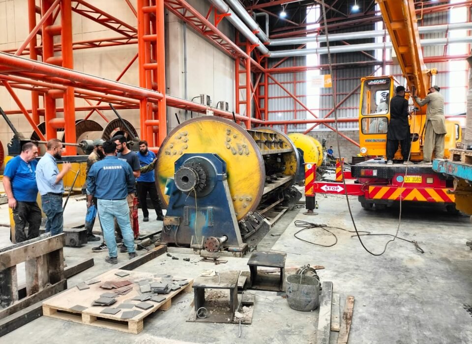 54 Bobbin Machine Foundation