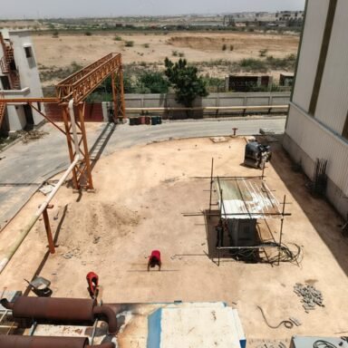 Area Development work Along CoGen Building and ARP