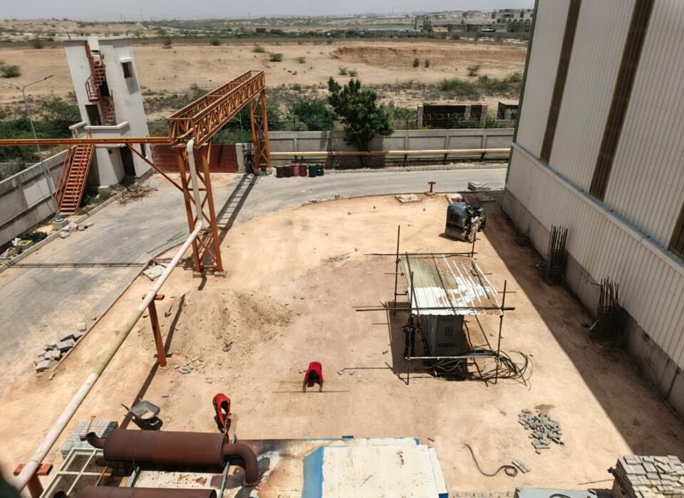 Area Development work Along CoGen Building and ARP